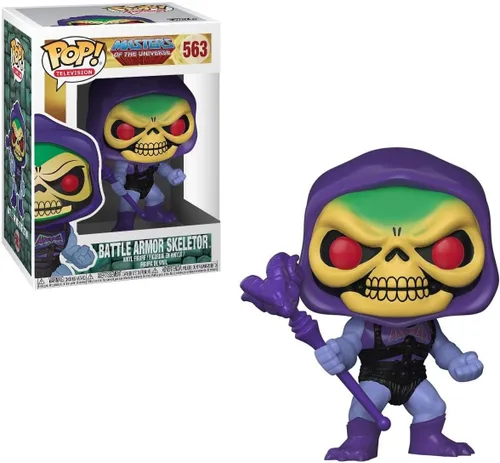 Vista 2 de Figura coleccionable de Battle Armor Skeletor de Master of the Universe, de la marca Funko