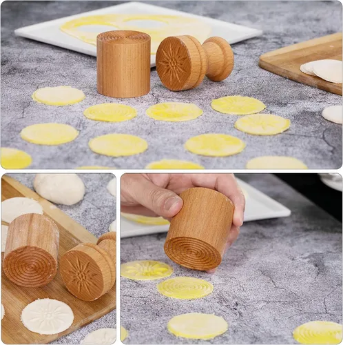 Vista 7 de Sello Corzetti Tradicional Madera Croxetti Pasta Sello Tortelloni Mano Tortelloni Madera Tortelloni Sello Corzetti Prensa Molde Pasta Fresca