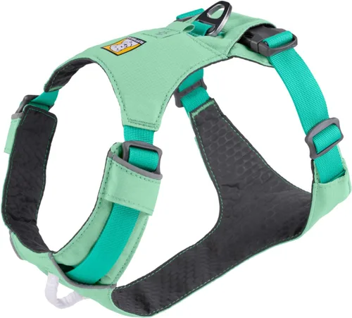 Vista 11 de Ruffwear, Hi & Light Arnés de pecho para perro, rosa alpenglow, talla XXXS rosado (Alpenglow Pink)