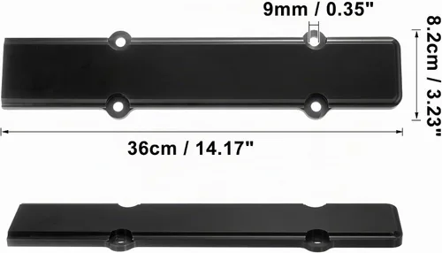 Vista 2 de X AUTOHAUX Cubierta de bujía de válvula de motor negra para Honda Civic 1999-2000 para B16 para B18 para VTEC Negro