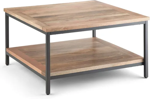 Vista 20 de SIMPLIHOME Simons - Carrito de barra de madera maciza de mango de 24 pulgadas de ancho, color natural, para sala de estar, comedor y cocina