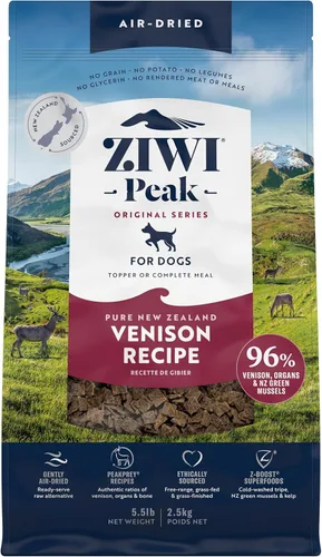 Vista 40 de ZIWI Peak - Alimento para perros secado al aire, carne de res, totalmente natural, alta proteína, sin granos, ingredientes limitados
