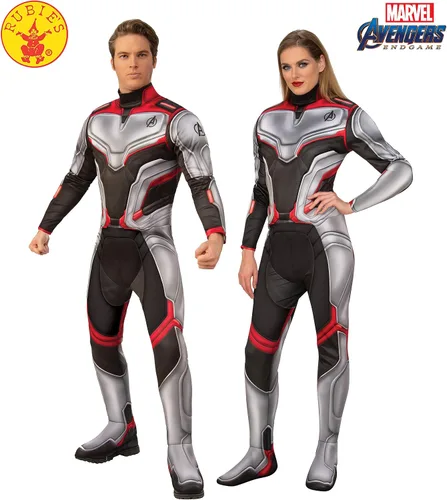 Vista 2 de Rubies Marvel Avengers traje de equipo de lujo para adultos