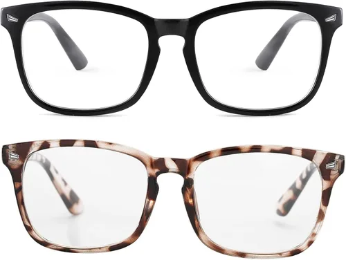 Vista 14 de Pro Acme – Gafas sin receta con montura transparente para mujeres y hombres
