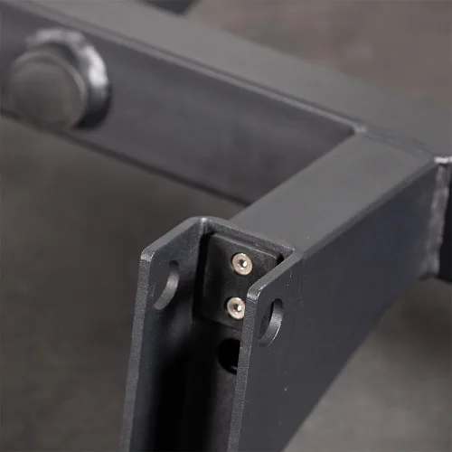Vista 8 de Titan Fitness Barra de inmersión en Y para bastidores de potencia de la serie T-2, accesorio de inmersión montado en rack, capacidad de 550 libras