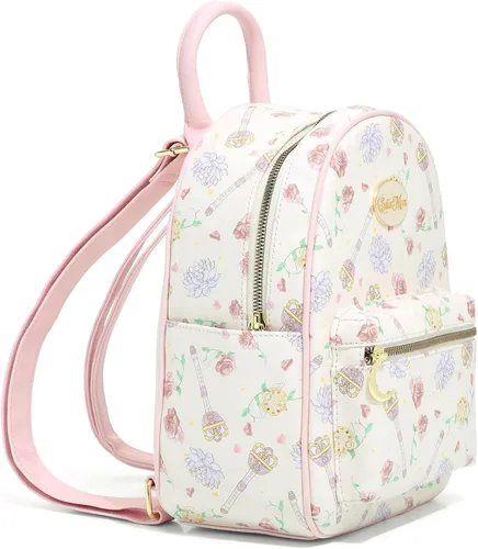 Vista 2 de Hot Topic Pretty Guardian Sailor Moon Items & Flowers Mini mochila, Multi