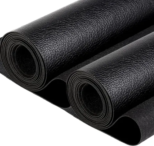 Vista 8 de Butarfe Cuero Sintético de 1.0mm de Grosor Cuero para Tapicería 2 Yardas 54" x 72" Tela de Cuero de Vinilo por Yarda Cuero Sintético Suave de PU