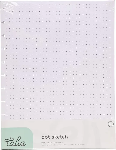 Vista 38 de Talia - Recambios para cuaderno con espiral (Páginas en blanco (negro), Junior (5.5 x 8.5 pulgadas))