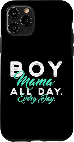 Vista 13 de Funda para iPhone 12 Mini Mommy Mom Happy Mother's Day Boy Mama All Day Every Day