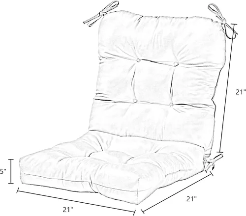 Vista 7 de Greendale Home Fashions - Cojín para sillas o camastros