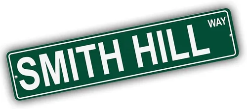 Vista 231 de Ohio Mountains Pick Your Mountain Compatible/repuesto para Acme Hill United States Mountain aluminio metal metal metal estilo letrero de calle
