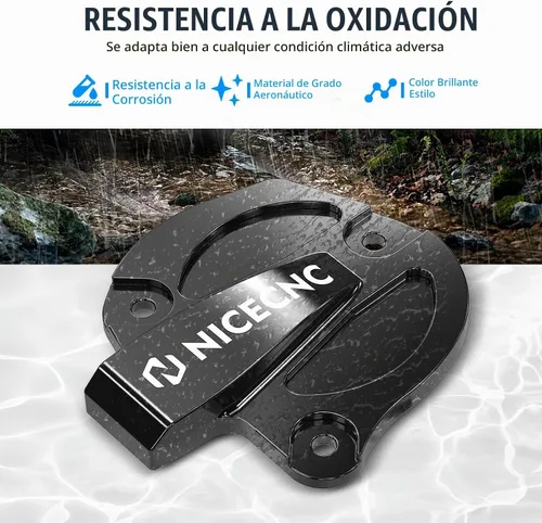Vista 4 de NICECNC Protector de cubierta de sistema de ahorro negro compatible con Yamaha Raptor 700 YFM700 2013 2015-2023, Raptor 700R YFM700R 2012-2023