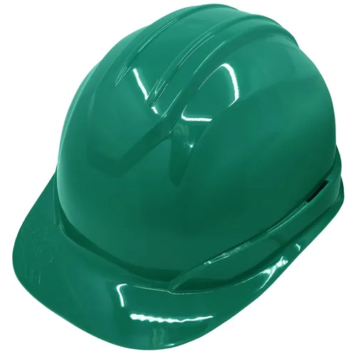 Vista 14 de Bullhead Safety - Casco con ventilación y suspensión de cuatro puntos con bloqueo deslizante
