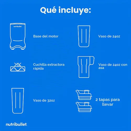Vista 13 de NutriBullet Ultra Personal Blender NB50500, 32 onzas, Gris Gris metalizado
