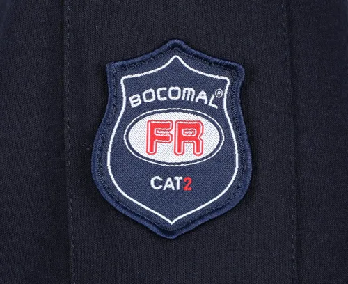 Vista 12 de BOCOMAL FR Shirts - Camisa ligera de 5.5 onzas de manga corta y resistente al fuego/ignífuga
