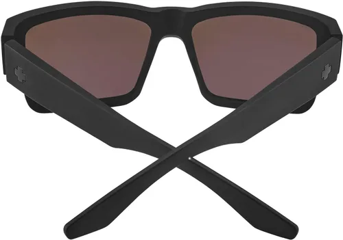 Vista 5 de SPY Cyrus Matte Black - Espejo polar azul hielo Happy Boost