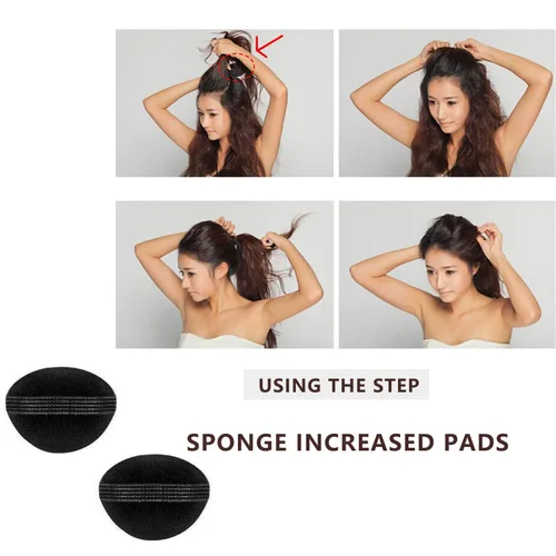 Vista 3 de Juego de 27 piezas de peinado, herramientas de diseño de cabello, accesorios para el cabello, kit de herramientas de modelado de cabello