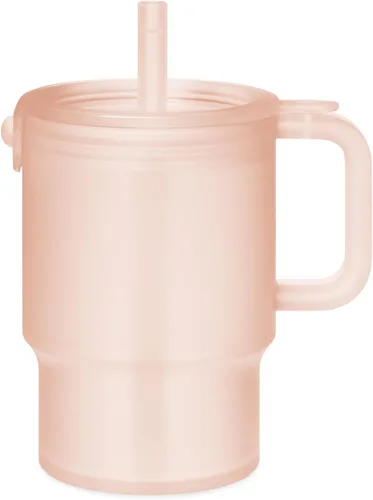 Vista 12 de Olababy Vaso de silicona para niños pequeños con asa y pajita, arándano, 11 Azul (Arándano)