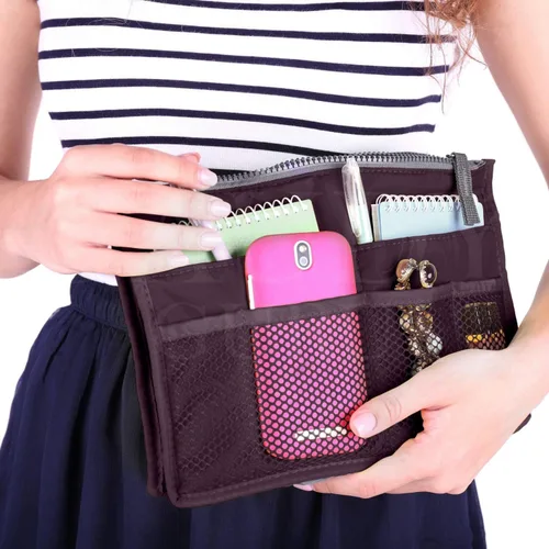 Vista 4 de Gaudy Guru TM desorden Control Bolso Bolso Organizador Insertar