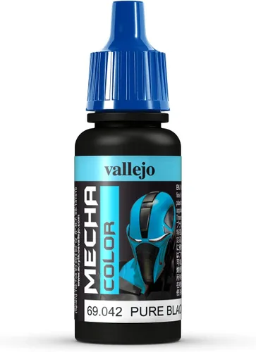 Vista 53 de Vallejo Accesorios de pintura negro de 0.6 fl oz