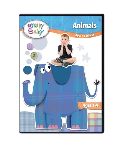 Vista 4 de Brainy Baby formas, colores y animales DVD juego de 2