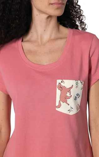 Vista 3 de PajamaGram Conjuntos de pijamas para mujer - Pijamas capris 100% algodón para mujer