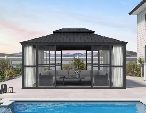 Vista 34 de Purple leaf - Gazebo para exteriores.