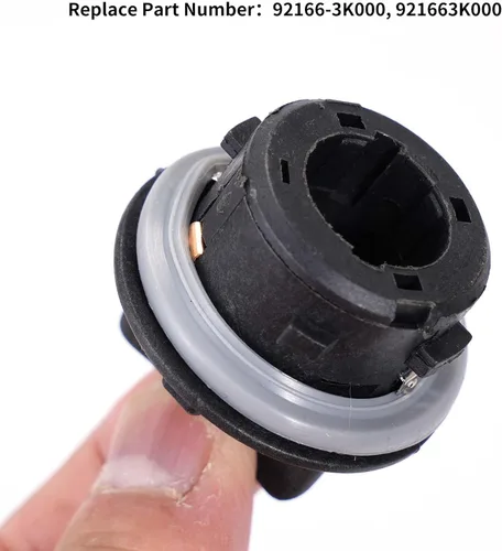 Vista 4 de Soporte de bombilla de señal de giro delantero 92166-3K000 apto para Kia Hyundai Forte Optima
