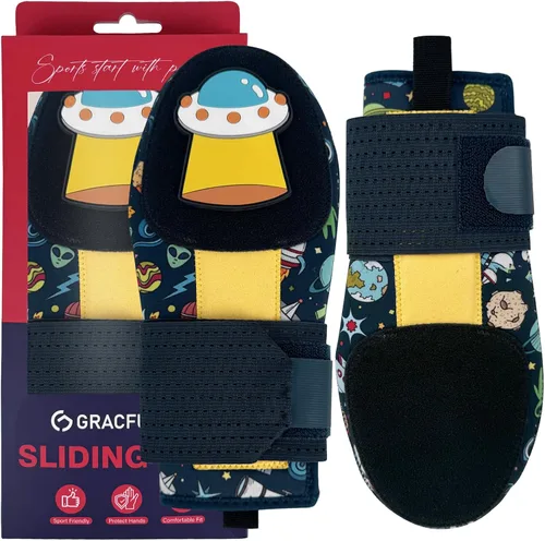 Vista 26 de Gracfulcub Guante deslizante de béisbol, guante deslizante de béisbol y softbol, diseño ergonómico que protege los dedos (gesto de bandera)
