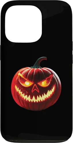 Vista 10 de Halloween Costume Scary Spooky Jack O Lantern Face Pumpkin Case for iPhone 17