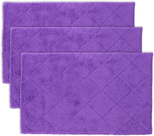 Vista 7 de Paquete de 3 almohadillas de repuesto de mopas de microfibra para trapeador de 14 pulgadas (gris)