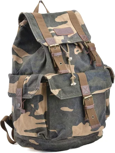 Vista 4 de Gootium 21101 - Mochila de lona gruesa de alta densidad