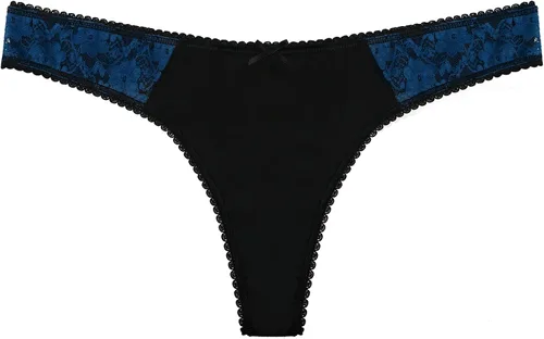 Vista 2 de LYYTHAVON - Juego de 7 tangas para mujer encaje elástico elastano y nailon