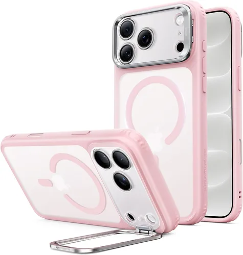 Vista 68 de ESR Classic - Funda híbrida para iPhone Air con soporte flexible Transparente