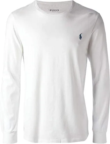 Vista 14 de POLO RALPH LAUREN Camiseta de manga larga de ajuste clásico suave al tacto para hombre (Soft Touch) Marina francesa
