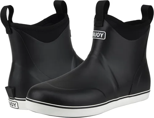 Vista 5 de Buoy Boots Womens Waterproof Deck Ankle Rain Boots