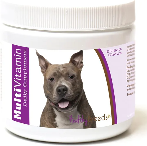 Vista 92 de Healthy Breeds Affenpinscher - Masticables blandos multivitamínicos, 60