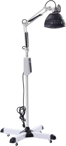 Vista 9 de Lámpara de calor infrarrojo lejano de 300VA 110V TDP, lámpara de terapia mineral, dispositivo de calefacción para el hogar, hospital, clínica