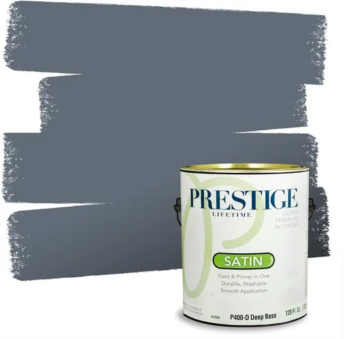 Vista 163 de Prestige Paints - 2 en 1, pintura base y pintura de exterior, E100-N-SW6988
