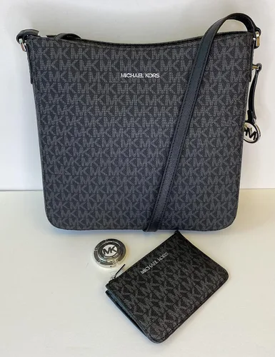 Vista 2 de Michael Kors MICHAEL Michael Kors Jet Set - Bandolera grande de viaje con gancho para monedero SM TZ