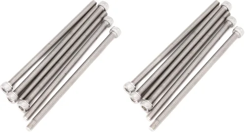 Vista 10 de Tornillos hexagonales extra largos de acero inoxidable 304 M3 x 4.331 in - 0.020 in de paso