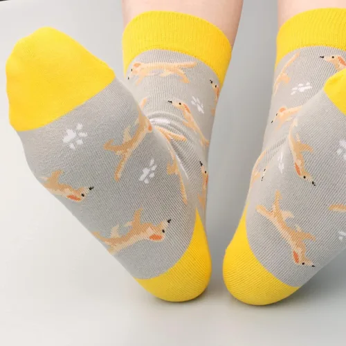 Vista 3 de Knapfold Calcetines divertidos para hombre con diseño de animal
