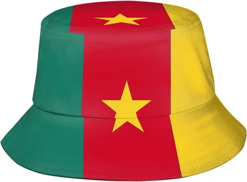 Vista 47 de Lindos sombreros de pescador de bandera plegable patriótico a la moda, gorra de pescador para viajes de verano al aire libre para adultos, mujeres