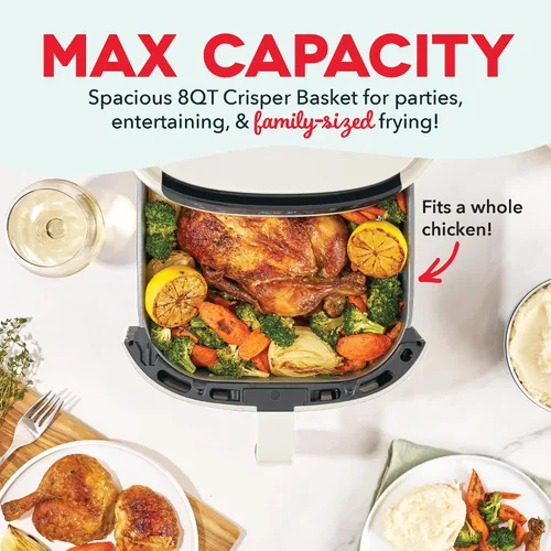 Vista 2 de Dash Freidora de aire Tasti-Crisp® 8QT Max Pro