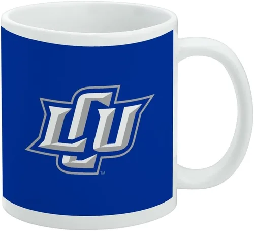 Vista 515 de Taza de cerámica con el logotipo principal de la Universidad Rider, taza de regalo novedosa para café, té y bebidas calientes, 11oz, blanca