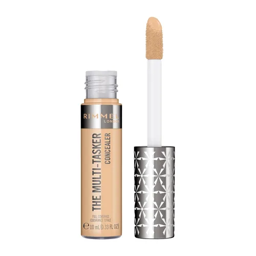Vista 13 de Rimmel London, Corrector Multitarea, 010 Porcelana, A Prueba de Pliegues, A Prueba de Transferencia, Impermeable, Hasta 24 Horas de Duración