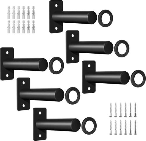 Vista 12 de EVERYMATE Soporte para placas de peso, soporte de placa de peso de montaje en pared para placas de parachoques, capacidad máxima de peso de 330