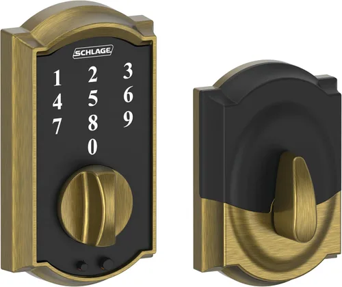 Vista 16 de Cerradura de seguridad táctil Schlage Camelot, BE375 CAM 716
