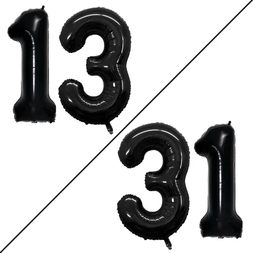 Vista 208 de Goer, conjunto de globos de papel aluminio para decoraciones de cumpleaños, globos de las letras de feliz cumpleaños y de números Oro