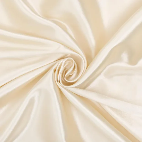 Vista 5 de MLMW Tela de satén Charmeuse beige de 3 yardas y 60 pulgadas de ancho, tela de satén Charmeuse sedosa por yarda, tela suave para vestidos de boda